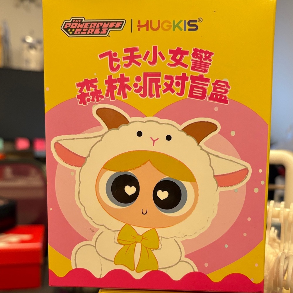 HUGKIS Powerpuff Girls opened Pink Rabbit
